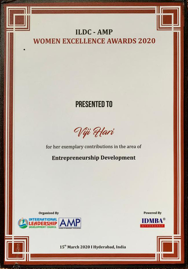 ILDC Women's Excellence Award 2020